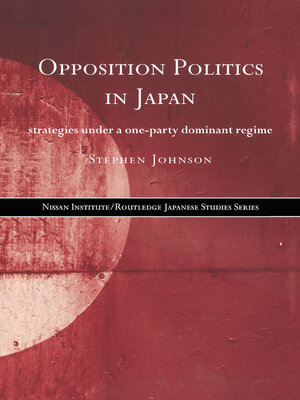 cover image of Opposition Politics in Japan